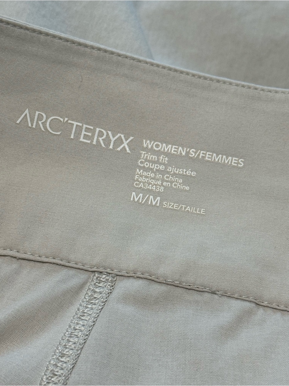 Arc’teryx Trim Fit A-Line Skort Beige Khaki Women M Tennis Golf Activewear - Picture 8 of 13